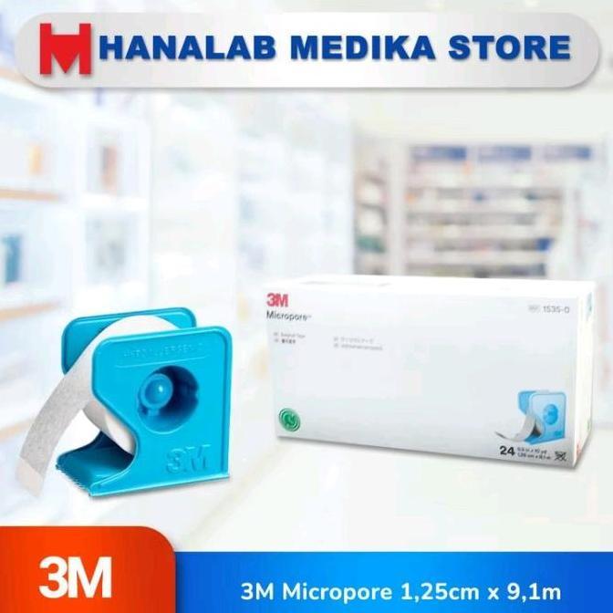 MICROPORE 0,5inc /1inc/2inc Harga per box