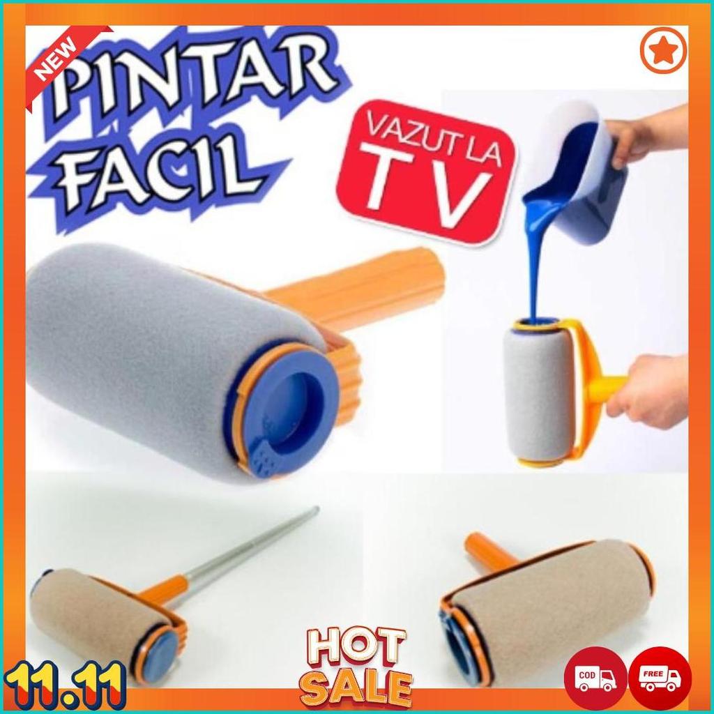 Pintar Facil Paint Roller - Roller Cat Tembok Praktis Cod  [A6]