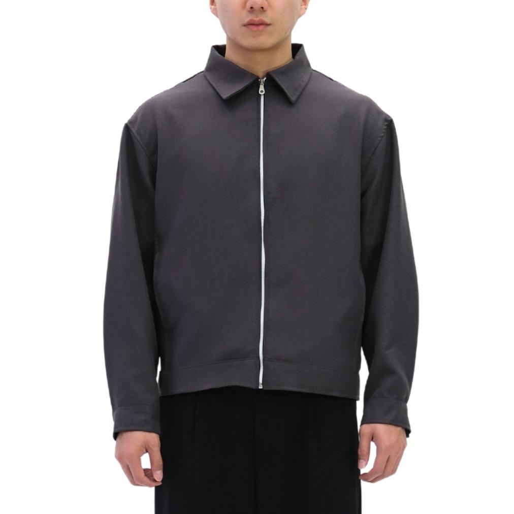 KLOTHO - Wayne Zipper Jacket | Jaket Boxy Pria