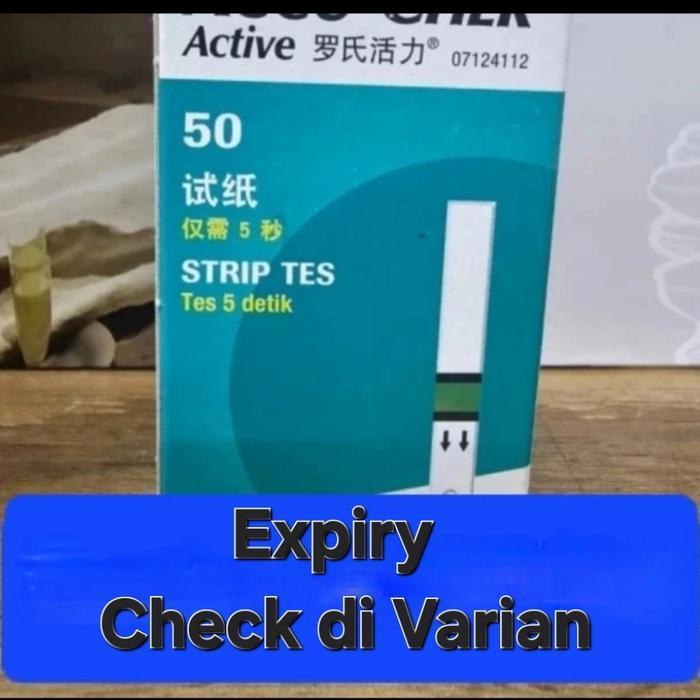 strip accuchek active 50's