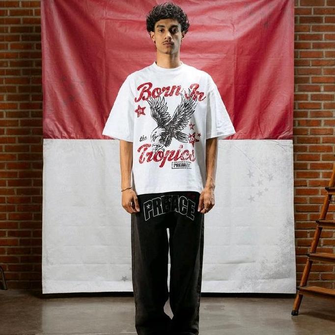 Orinal 100% Preface Oversize Tee edisi independence