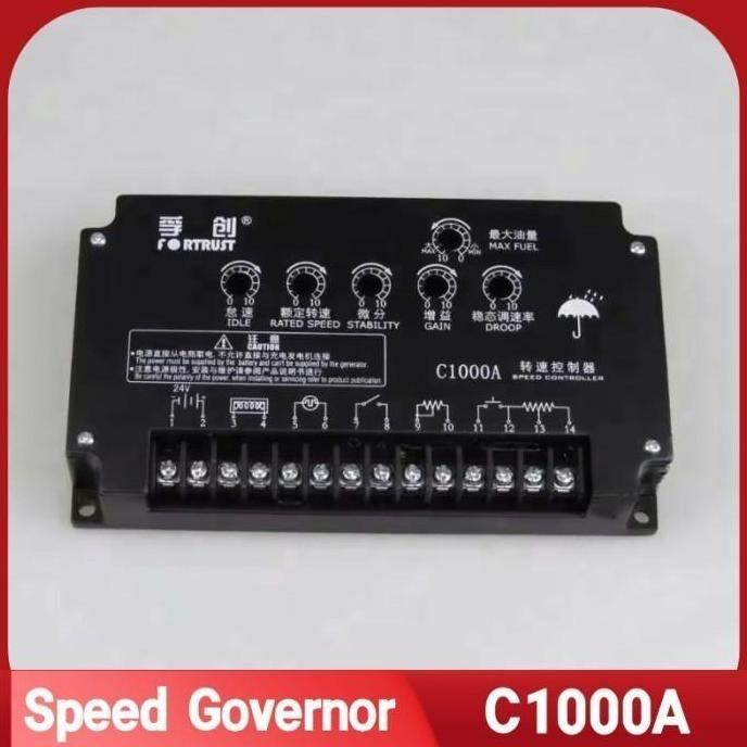 Promo Speed Controller C1000A Original Fortrust DC 24V Electronic Governor COD