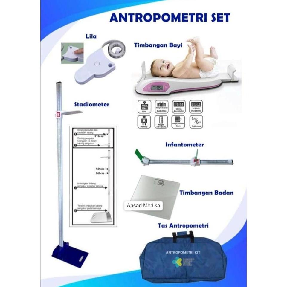 Baru Antropometri Kit Set Lengkap
