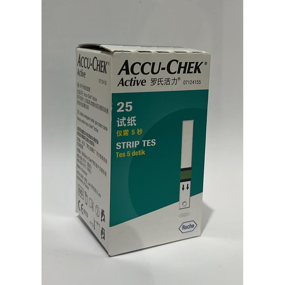 STRIP ACCU-CHEK ACTIVE ISI 25