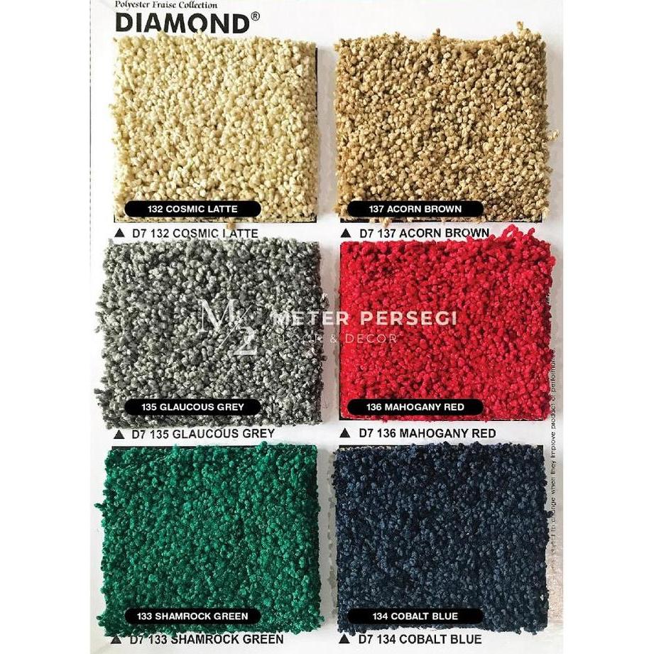 Karpet Lantai Meteran Diamond