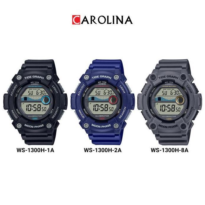 Jam Tangan Pria Casio General WS-1300H-8A