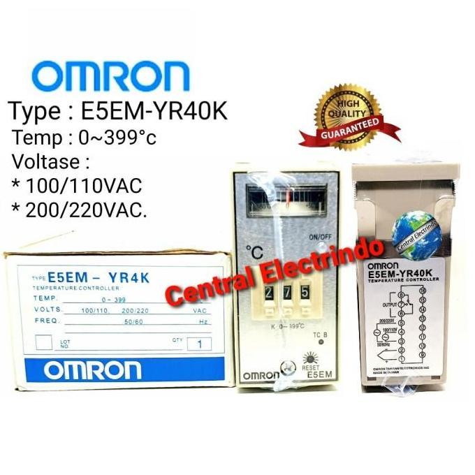 HARGA GROSIR - Temperature Control Omron E5EM-YR4K.