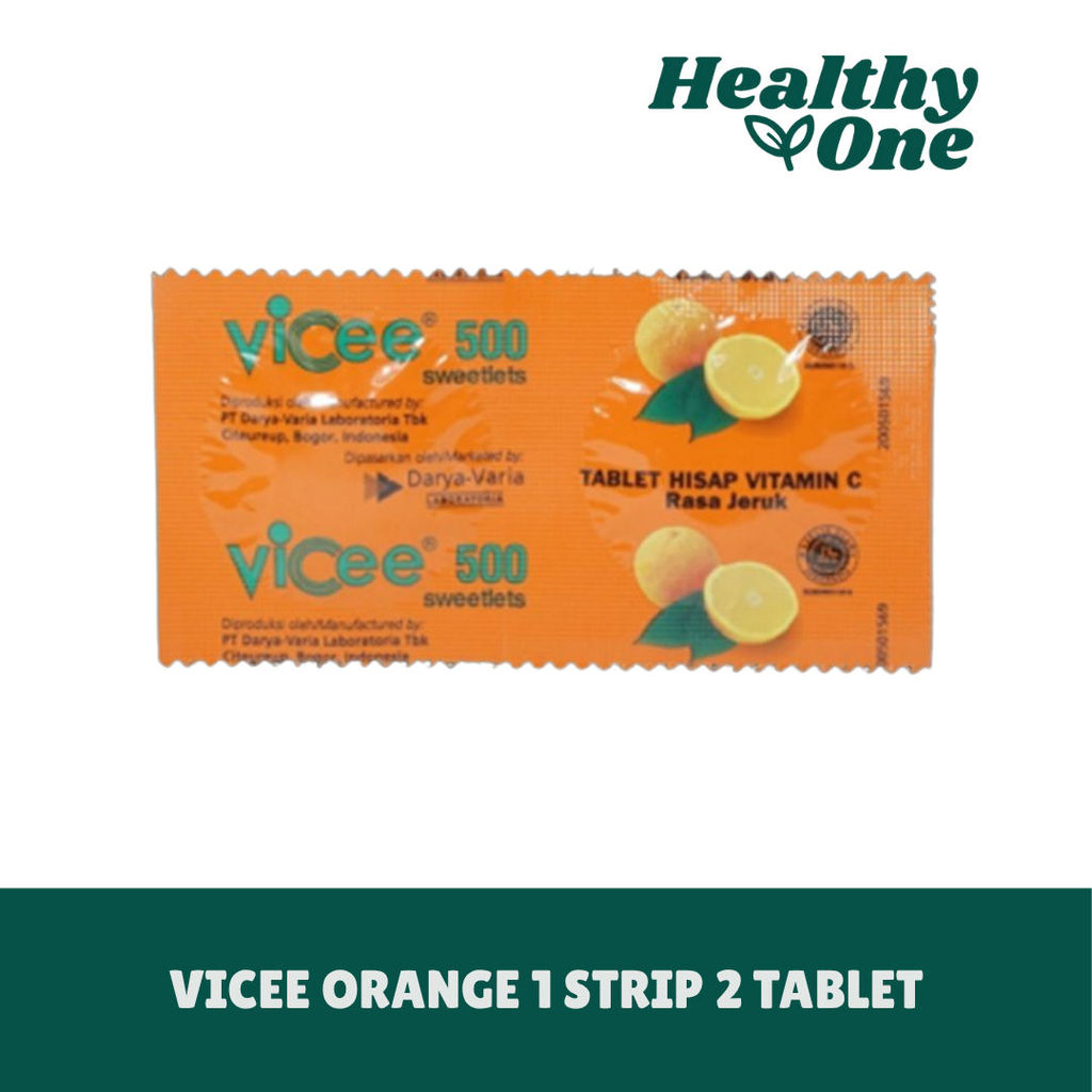 VICEE ORANGE 1 STRIP 2 TABLET