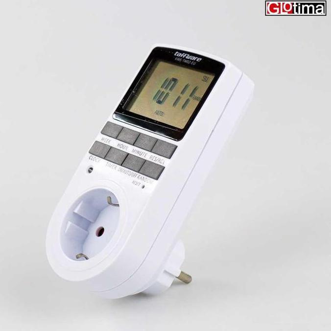 Stop Kontak Colokan Listrik Digital Timer Switch Programmable KWE