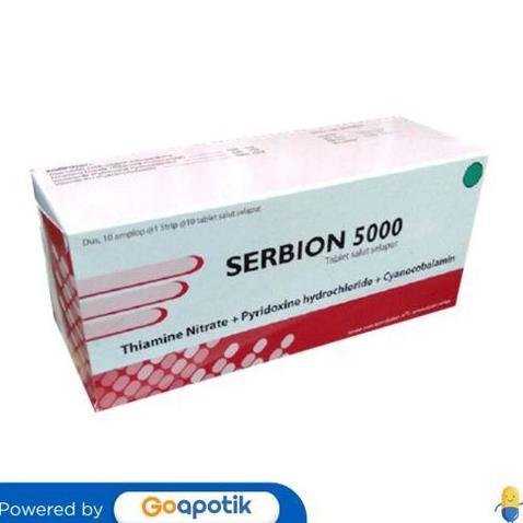 Serbion 5000 Mg Box 100 Tablet Original