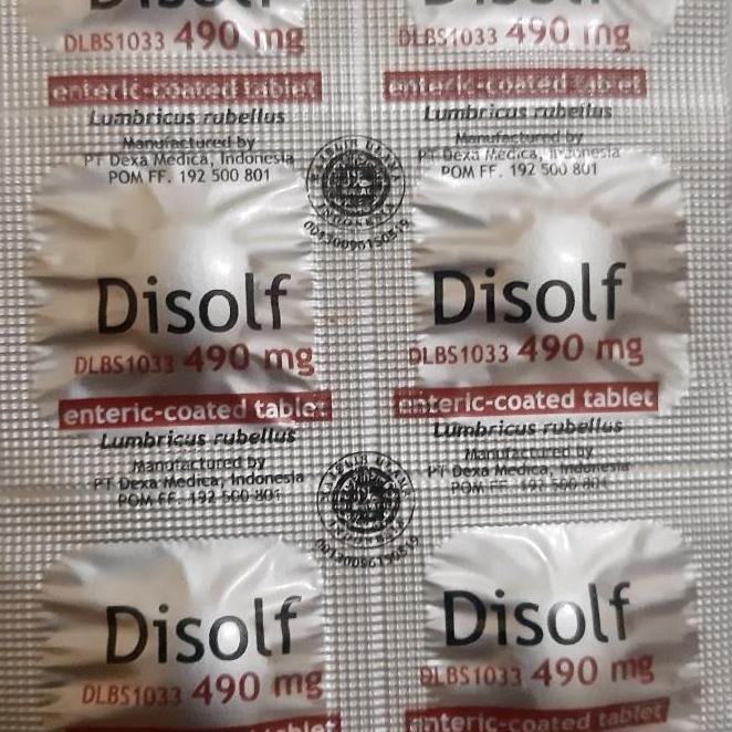 Disolf hrg/strip isi 6 tablet