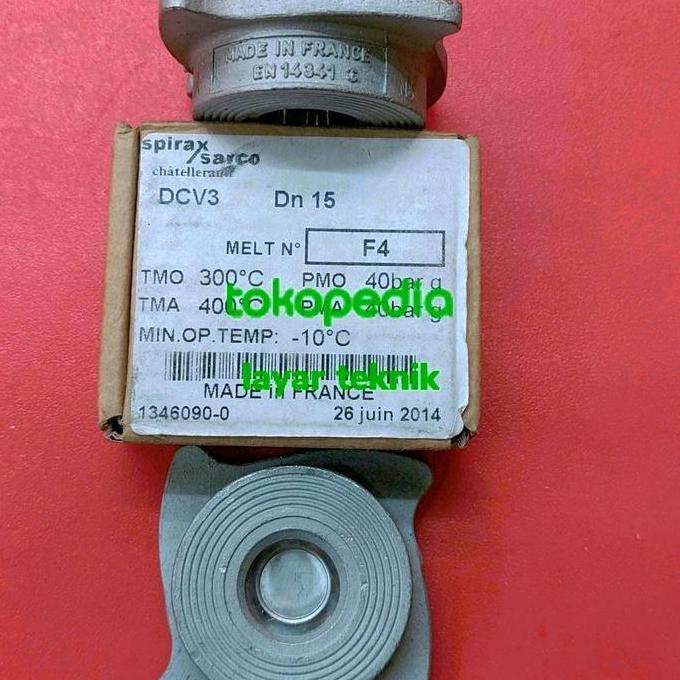check valve spirax sarco 1/2