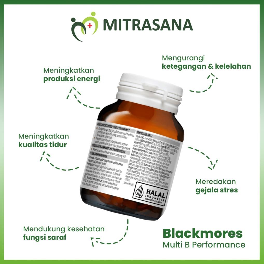 Blackmores Multi B Performance 60 Tablet Original