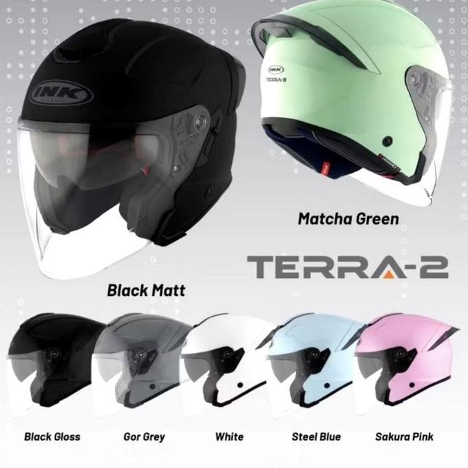 HELM INK TERRA2 SOLID || MOTIF|| Terlaris