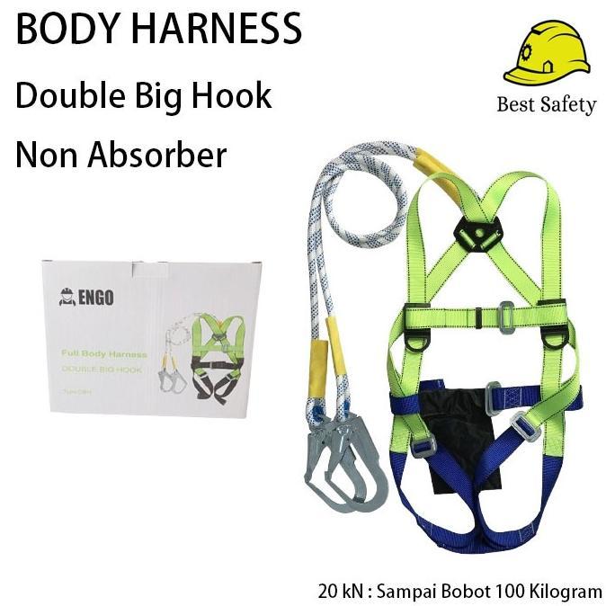 Body Harness Double Big Hook / Non Absorber