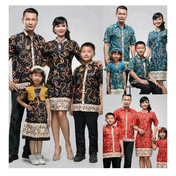 baju set keluarga batik