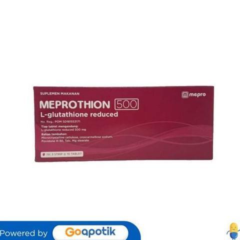Meprothion 500 Mg Box 30 Tablet Original