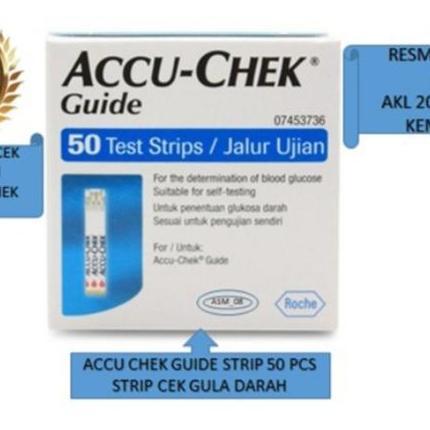 STRIP ACCU CHEK GUIDE 50 PCS
