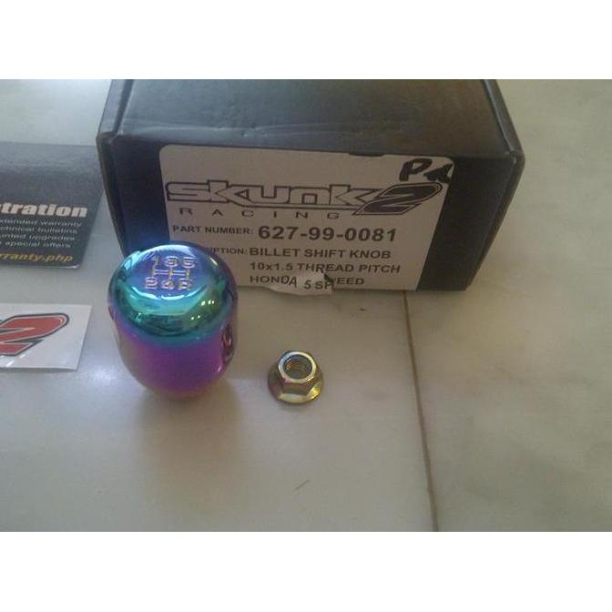 Shift Knob Skunk2 Lonjong Titanium HIGH QUALITY