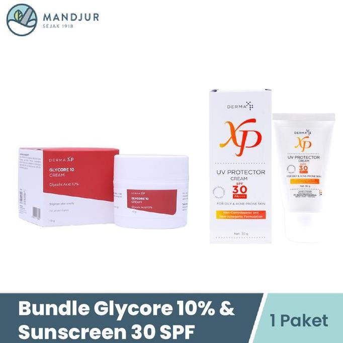 Bundle Glycore 10% & Sunscreen 30 SPF