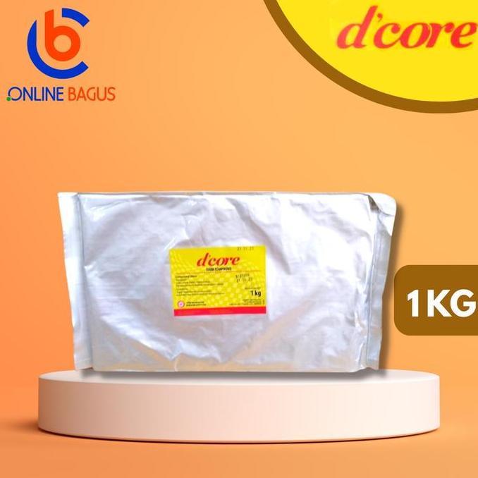 Colatta D'Core Dark Chocolate Compound 1Kg Kode 452