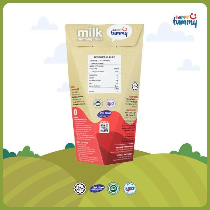 Cod,Bisa- Happy Tummy Teething Biscuit - Quinoa