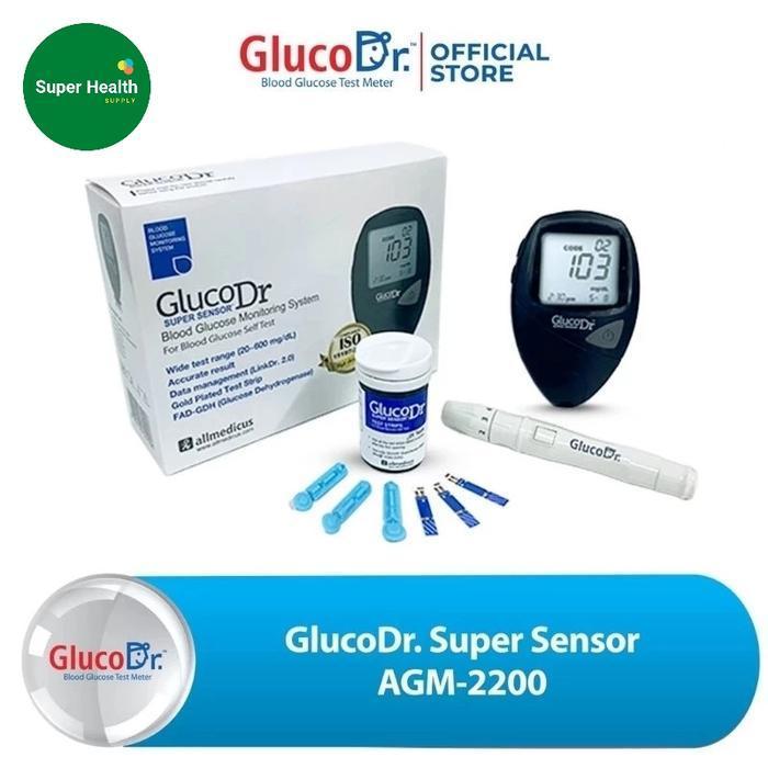 Alat Gluco Dr Super Sensor / Alat Test Daran Super Sensor