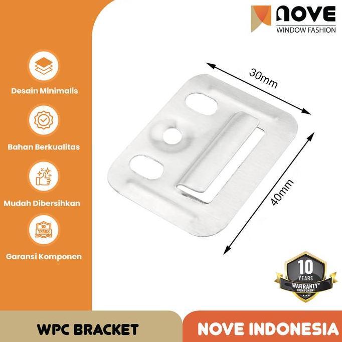 Ready Nove - WPC Bracket - Klip WPC Wall Panel