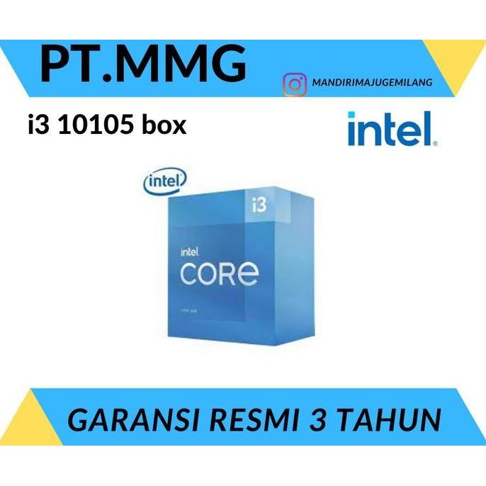 For Sale Processor Intel Core I3 10105 Box Socket Lga1200 Comet Lake