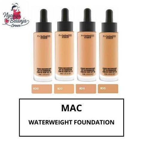 New MAC studio Waterweight Foundation No Box