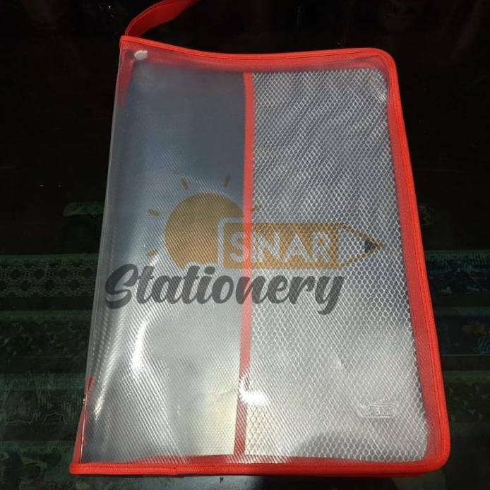 Ready Map plastik zipper jala merah