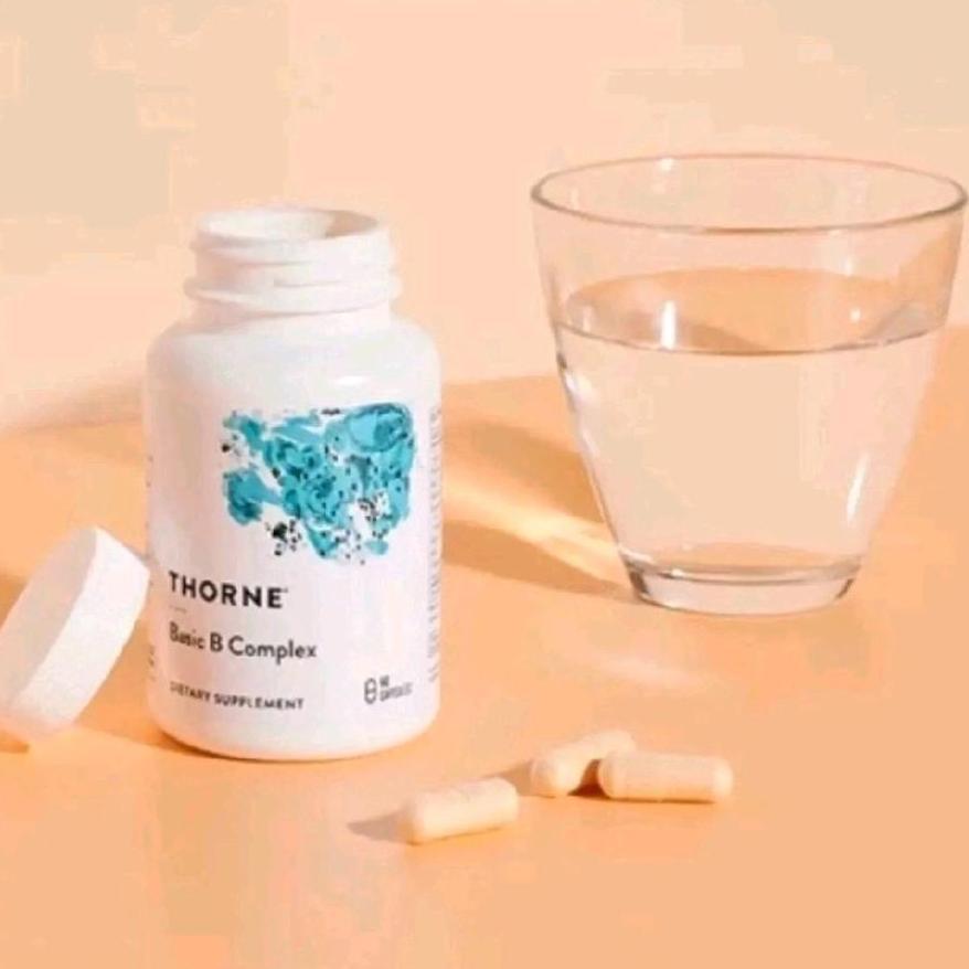 Thor Usa Basic B Complex, 60 Capsules Stress B Vitamins Original