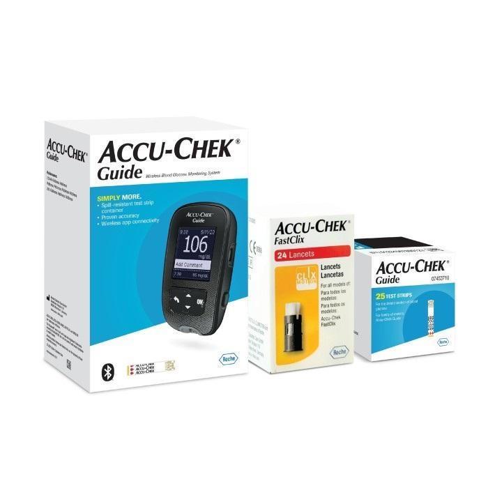 ACCU CHEK GUIDE EXTRA 25 PACK
