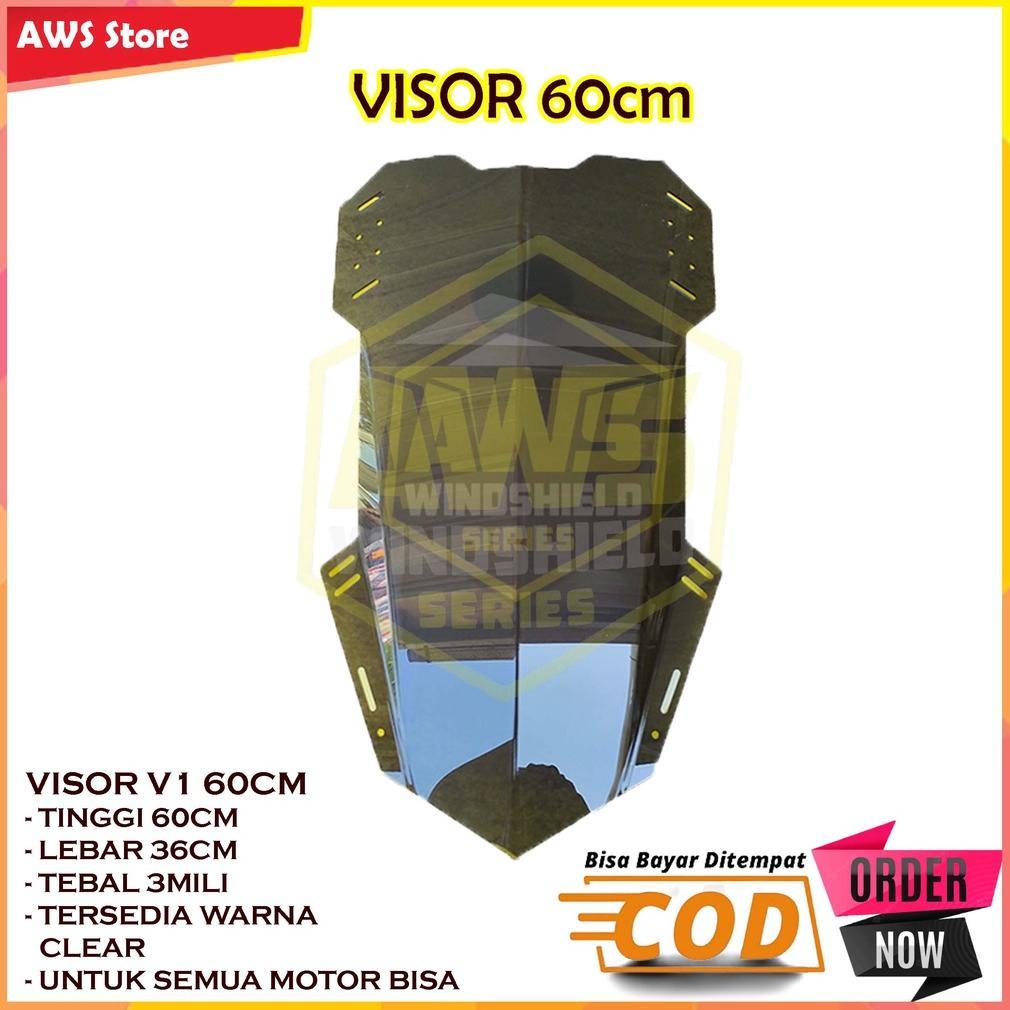 Visor universal 60cm aws / Windshield 60cm