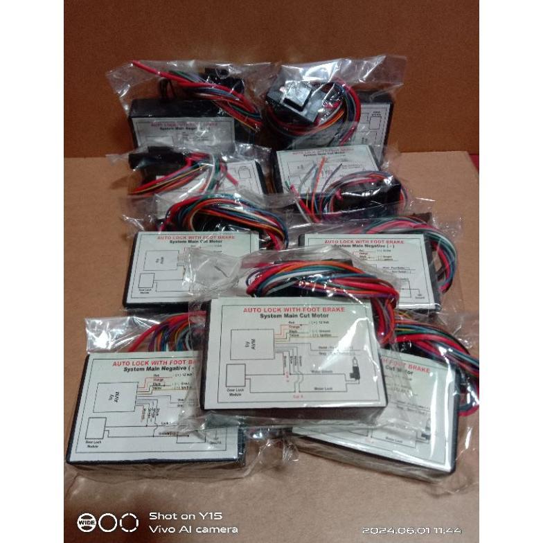 Modul auto lock with foot brake (modul rem)