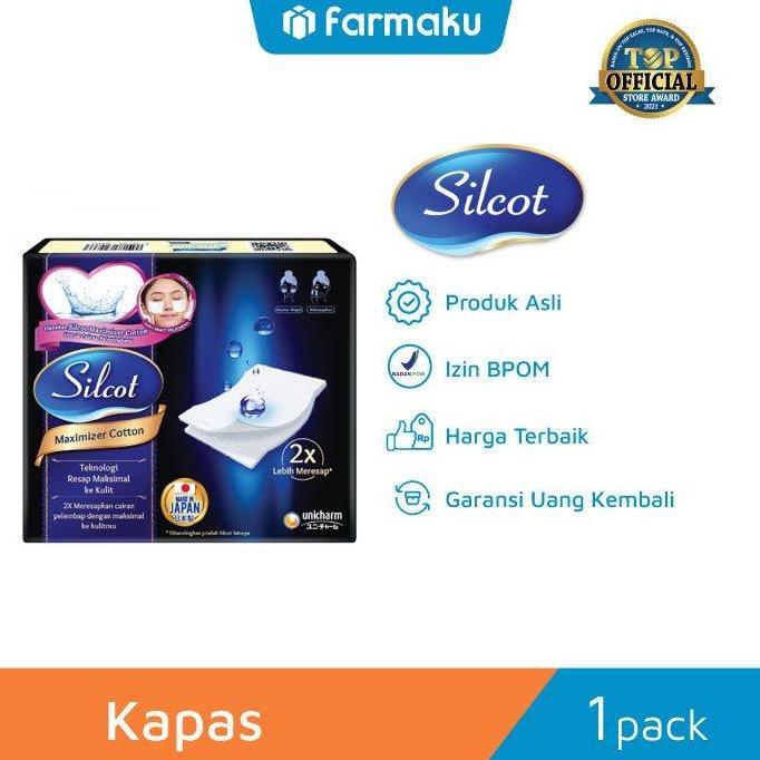 Silcot Maximizer Cotton 40 Pads