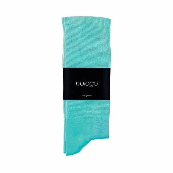 Nologo Cycling Socks Celeste