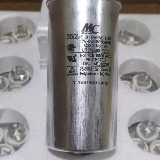 Kapasitor Mc 35f+2f Original Restock!