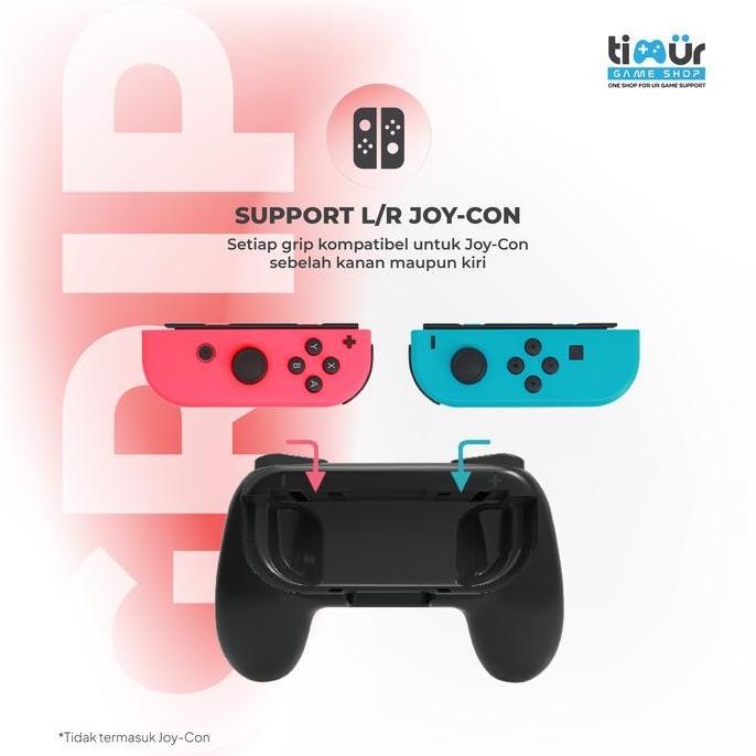 Dobe Controller Grip For Joy-Con Handle 2 Pack NinSwitch murah
