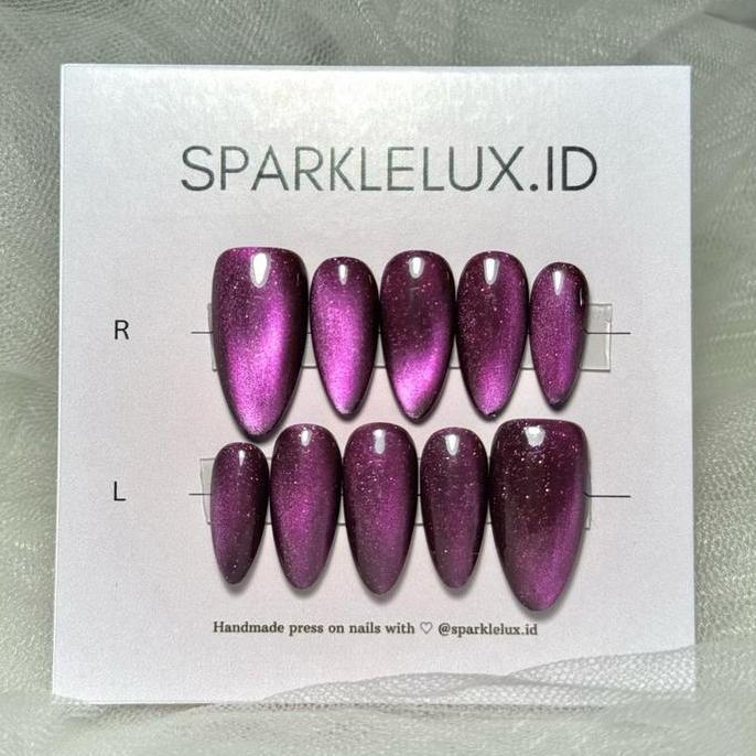 Sumimasen- Press On Nails Moonlight Cateye