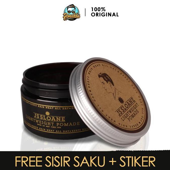 Js Sloane Light Weight Water Based Pomade