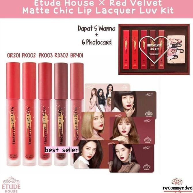 Etude matte chic lip