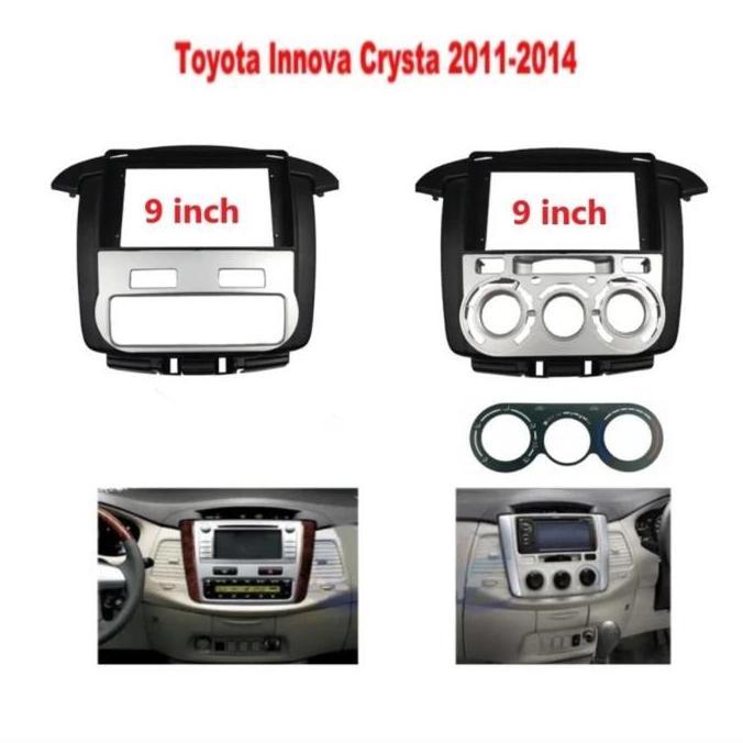 Frame Headunit Android 9Inch Innova 2011-2014 Baru