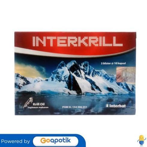 Interkrill Box Isi 30 Kapsul Original