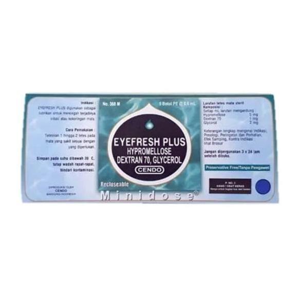 Cendo Eyefresh Plus Minidose 5 x 0.6ml