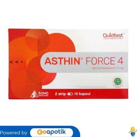 Asthin Force 4 Mg Box 20 Kapsul Original