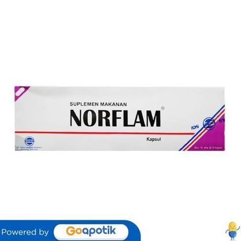 Norflam Box Isi 100 Kapsul Original