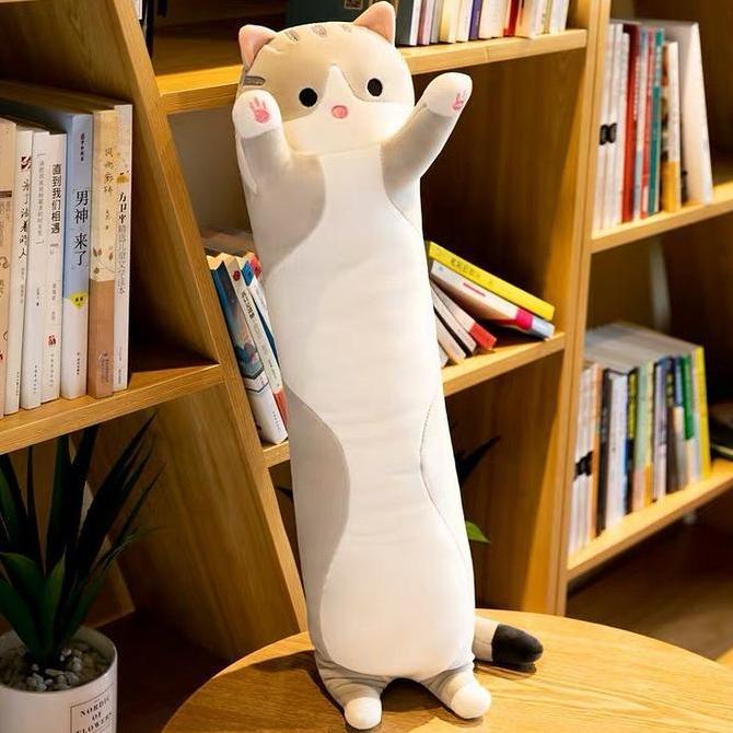 Gas,Cod- Boneka Kucing / Bantal Guling Kucing Berlabel Sni