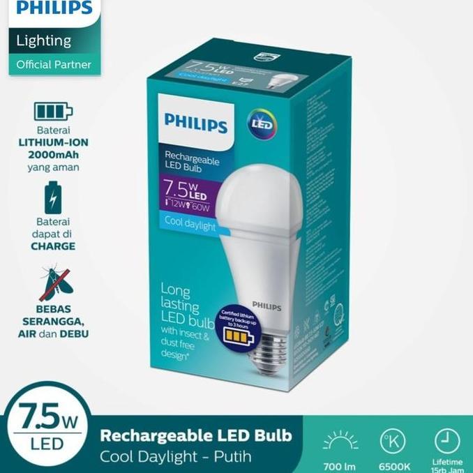LEDBulb BB 7.5-60W E27 6500K 110-240V A67