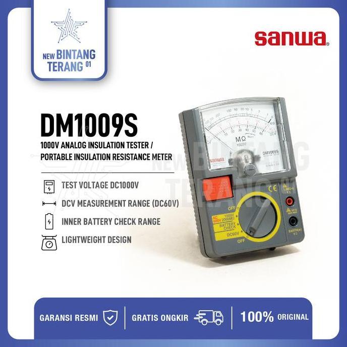 insulation testers Sanwa DM1009S